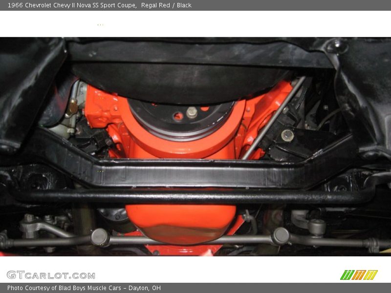  1966 Chevy II Nova SS Sport Coupe Engine - 327 cid Turbo-Fire OHV 16-Valve V8