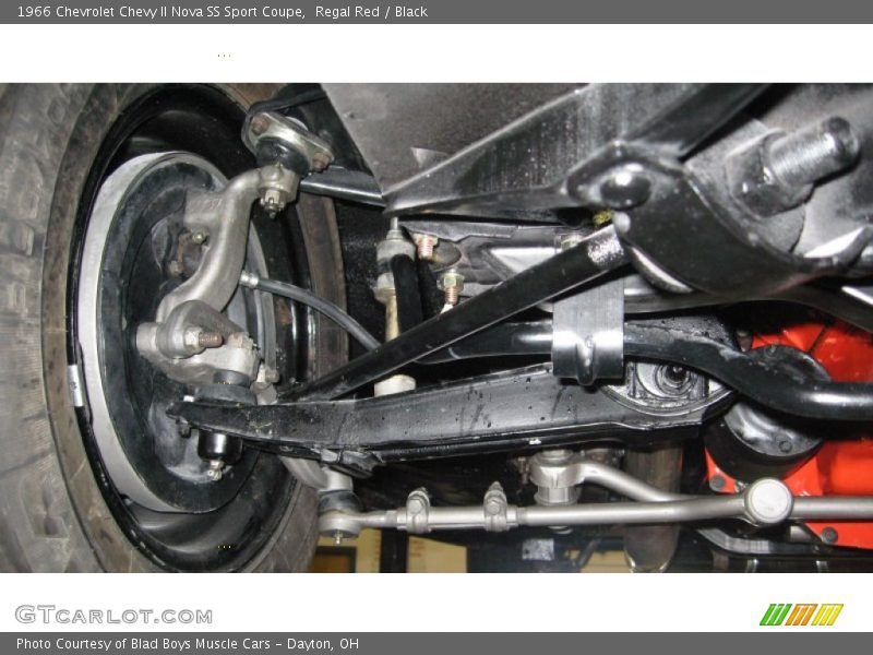Undercarriage of 1966 Chevy II Nova SS Sport Coupe