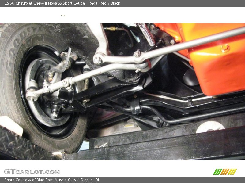 Undercarriage of 1966 Chevy II Nova SS Sport Coupe