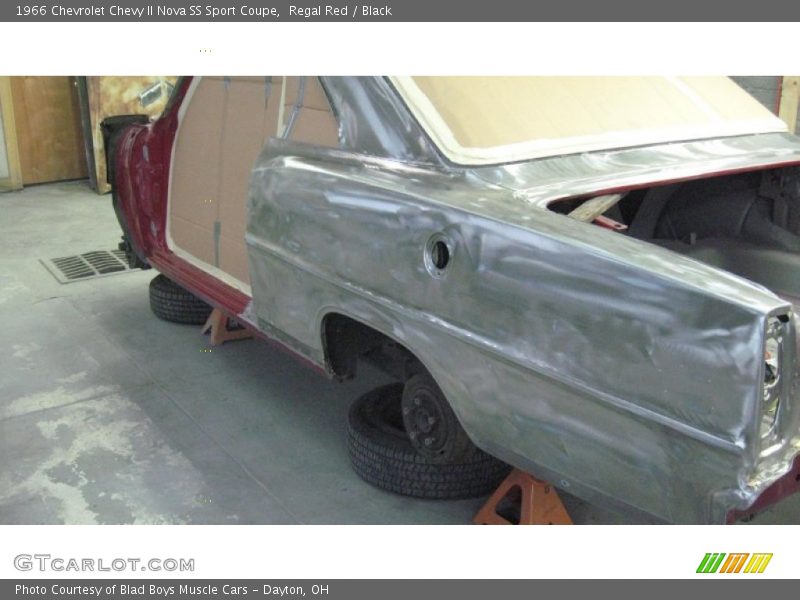 Regal Red / Black 1966 Chevrolet Chevy II Nova SS Sport Coupe