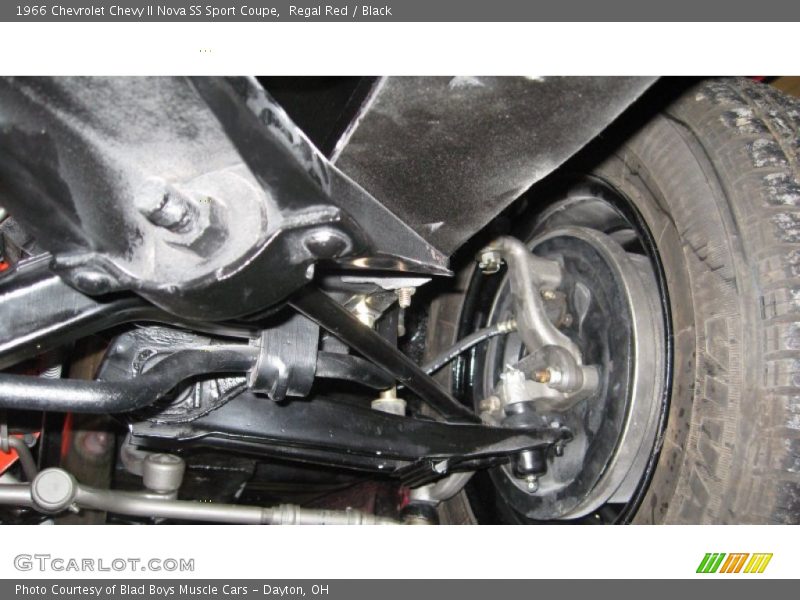 Undercarriage of 1966 Chevy II Nova SS Sport Coupe
