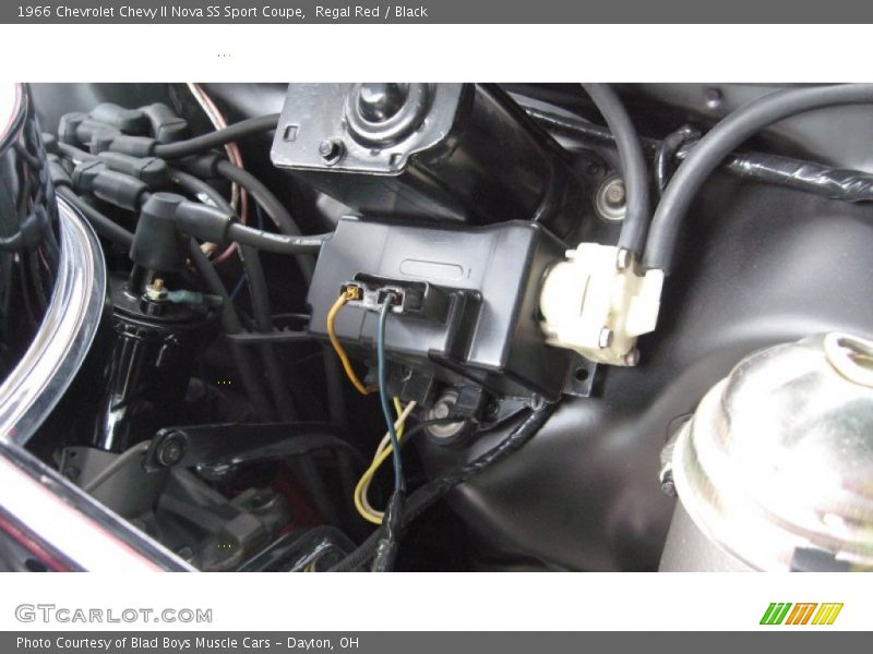  1966 Chevy II Nova SS Sport Coupe Engine - 327 cid Turbo-Fire OHV 16-Valve V8