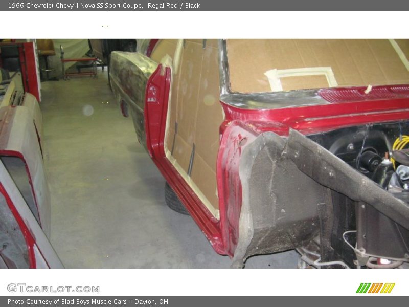 Regal Red / Black 1966 Chevrolet Chevy II Nova SS Sport Coupe