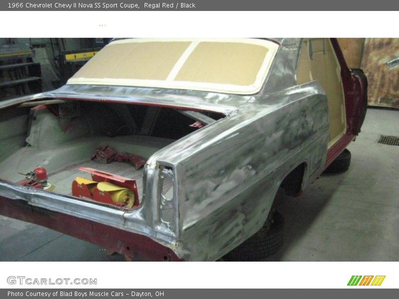 Regal Red / Black 1966 Chevrolet Chevy II Nova SS Sport Coupe