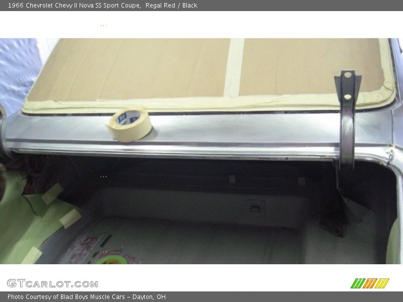 Regal Red / Black 1966 Chevrolet Chevy II Nova SS Sport Coupe