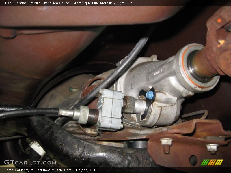 Undercarriage of 1978 Firebird Trans Am Coupe