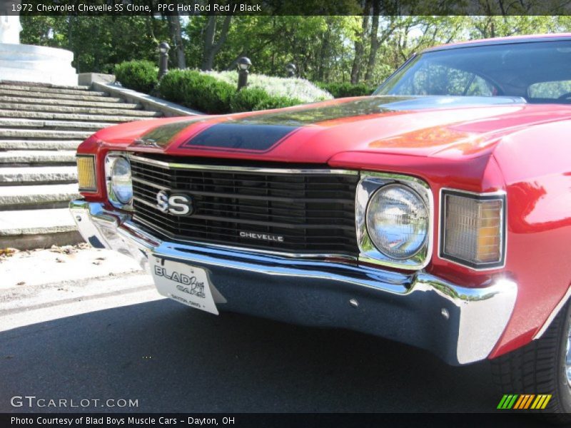 PPG Hot Rod Red / Black 1972 Chevrolet Chevelle SS Clone
