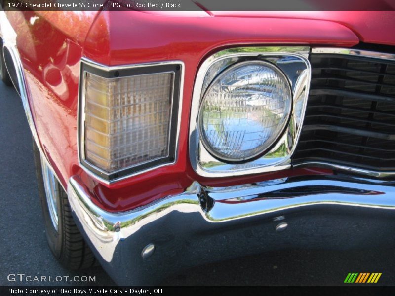 PPG Hot Rod Red / Black 1972 Chevrolet Chevelle SS Clone