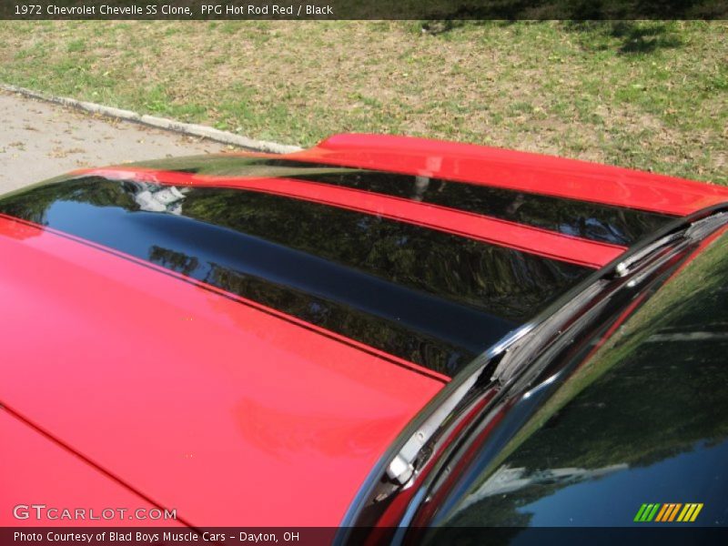 PPG Hot Rod Red / Black 1972 Chevrolet Chevelle SS Clone