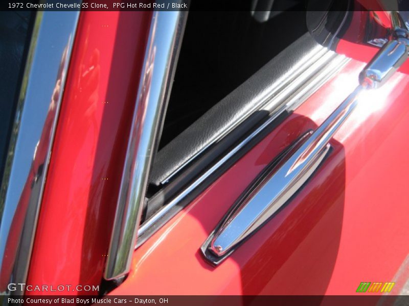 PPG Hot Rod Red / Black 1972 Chevrolet Chevelle SS Clone