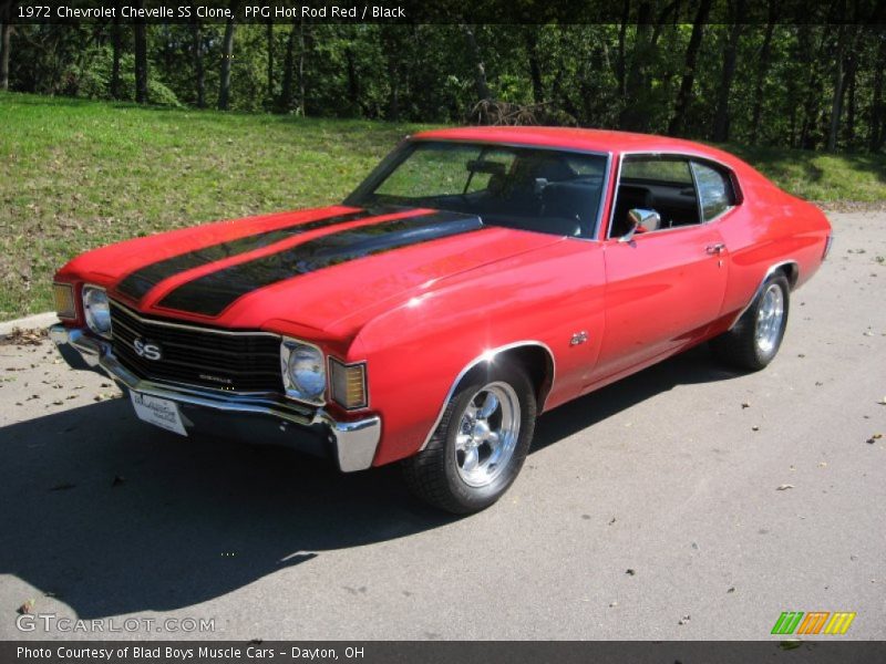 Front 3/4 View of 1972 Chevelle SS Clone
