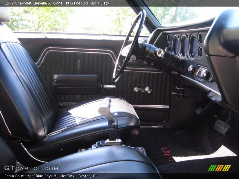  1972 Chevelle SS Clone Black Interior