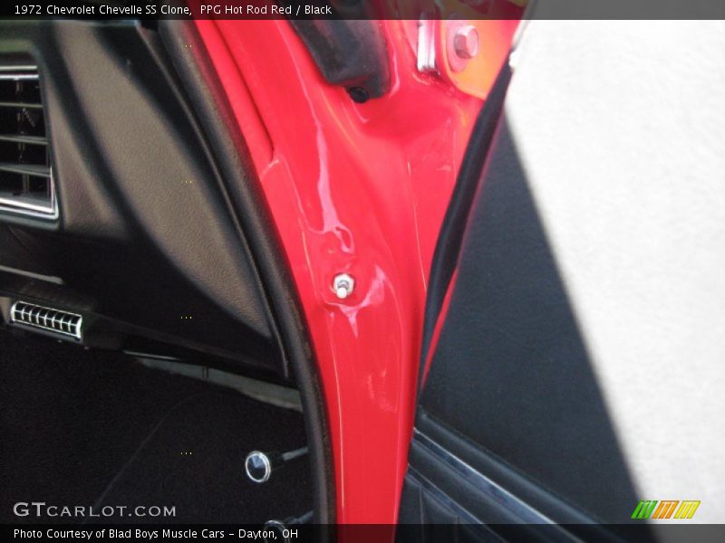 PPG Hot Rod Red / Black 1972 Chevrolet Chevelle SS Clone