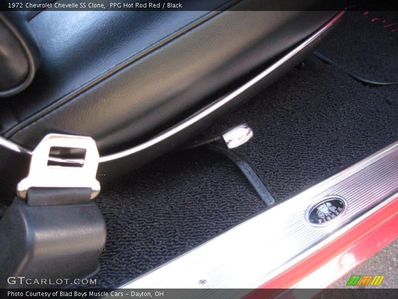 PPG Hot Rod Red / Black 1972 Chevrolet Chevelle SS Clone