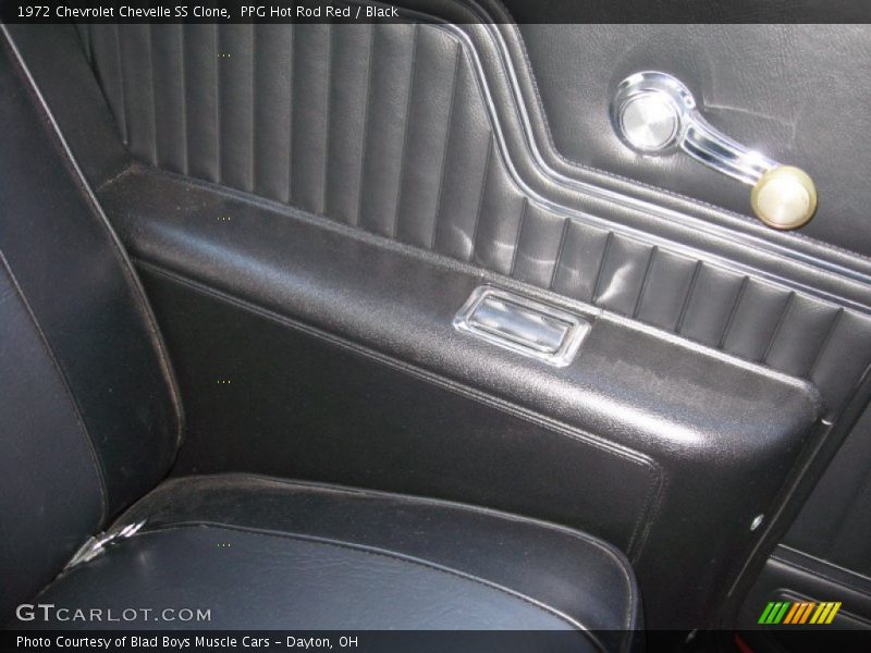  1972 Chevelle SS Clone Black Interior