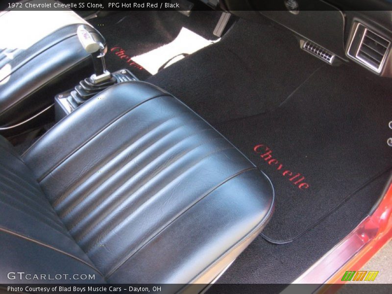  1972 Chevelle SS Clone Black Interior