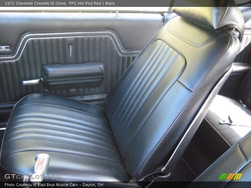  1972 Chevelle SS Clone Black Interior