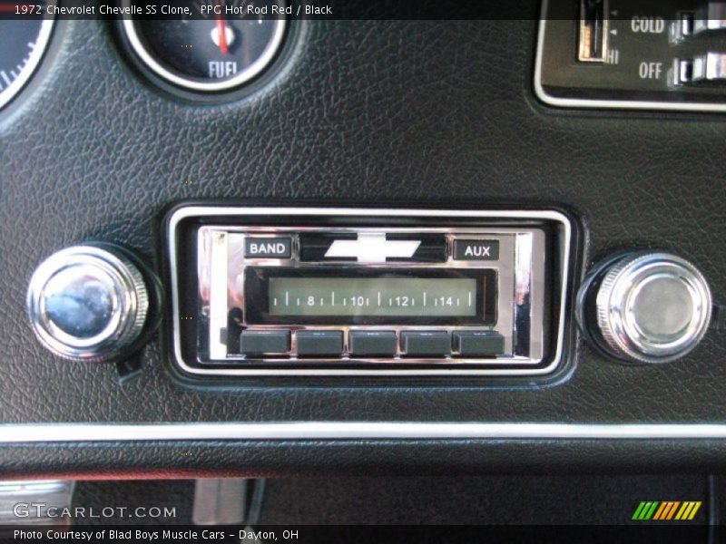 Audio System of 1972 Chevelle SS Clone