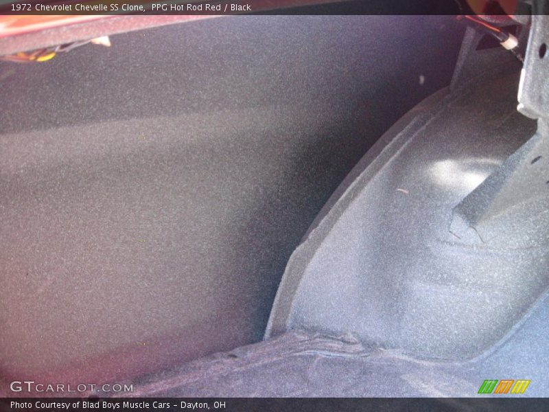 PPG Hot Rod Red / Black 1972 Chevrolet Chevelle SS Clone