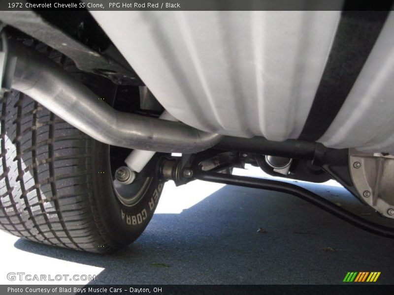 Undercarriage of 1972 Chevelle SS Clone
