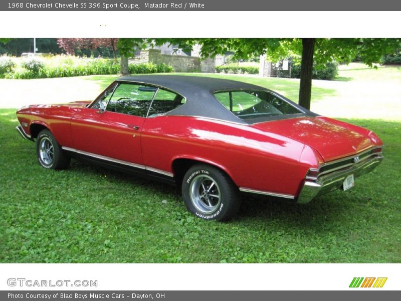  1968 Chevelle SS 396 Sport Coupe Matador Red