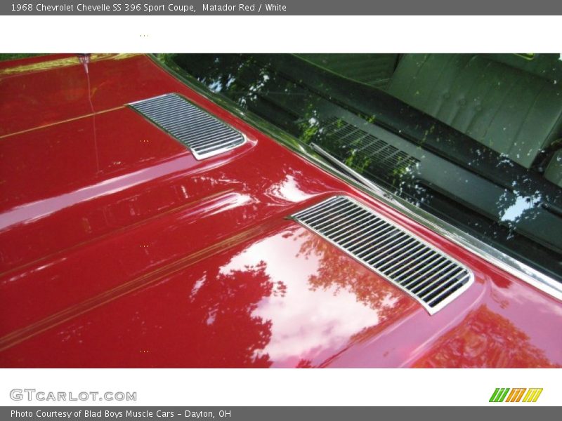 Matador Red / White 1968 Chevrolet Chevelle SS 396 Sport Coupe