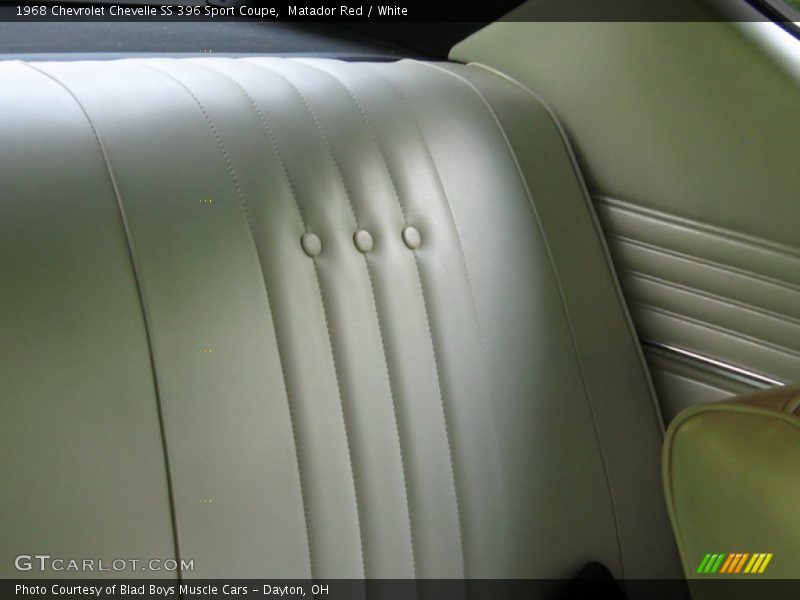  1968 Chevelle SS 396 Sport Coupe White Interior