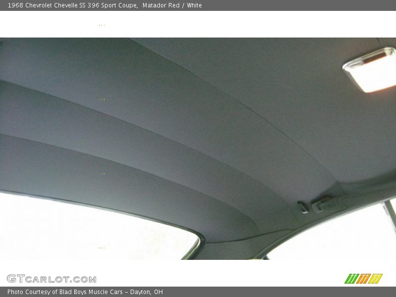 Matador Red / White 1968 Chevrolet Chevelle SS 396 Sport Coupe