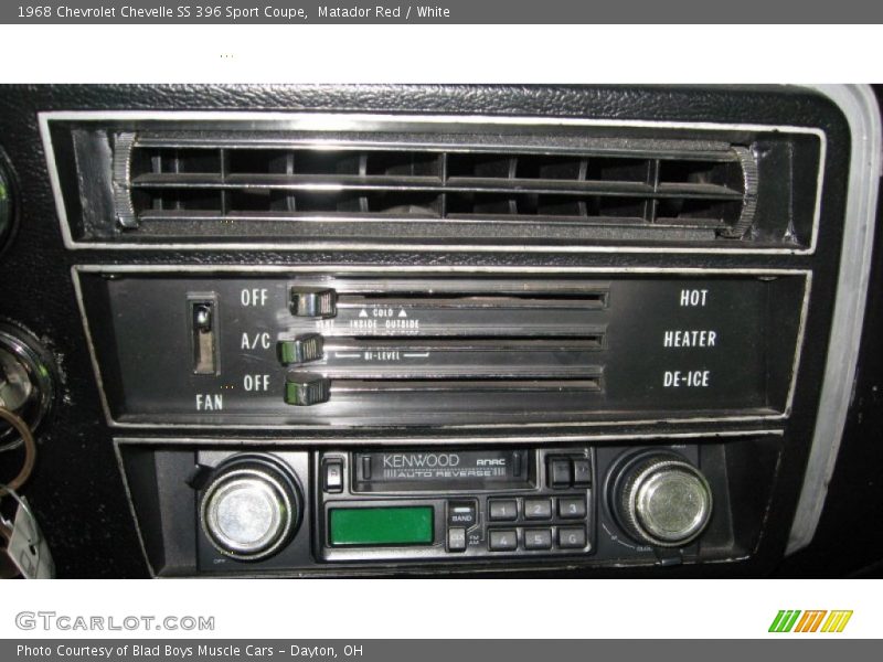 Controls of 1968 Chevelle SS 396 Sport Coupe