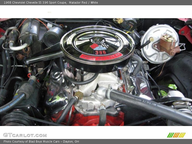  1968 Chevelle SS 396 Sport Coupe Engine - 396 cid OHV 16-Valve V8