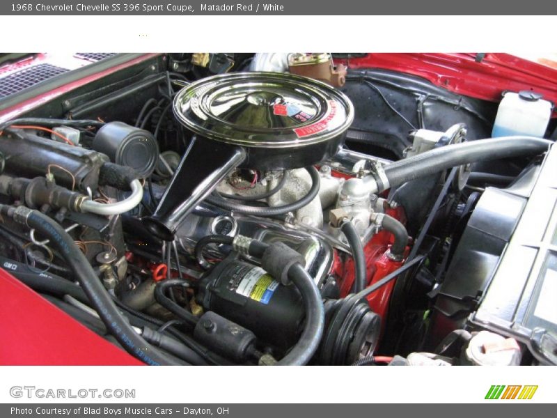  1968 Chevelle SS 396 Sport Coupe Engine - 396 cid OHV 16-Valve V8