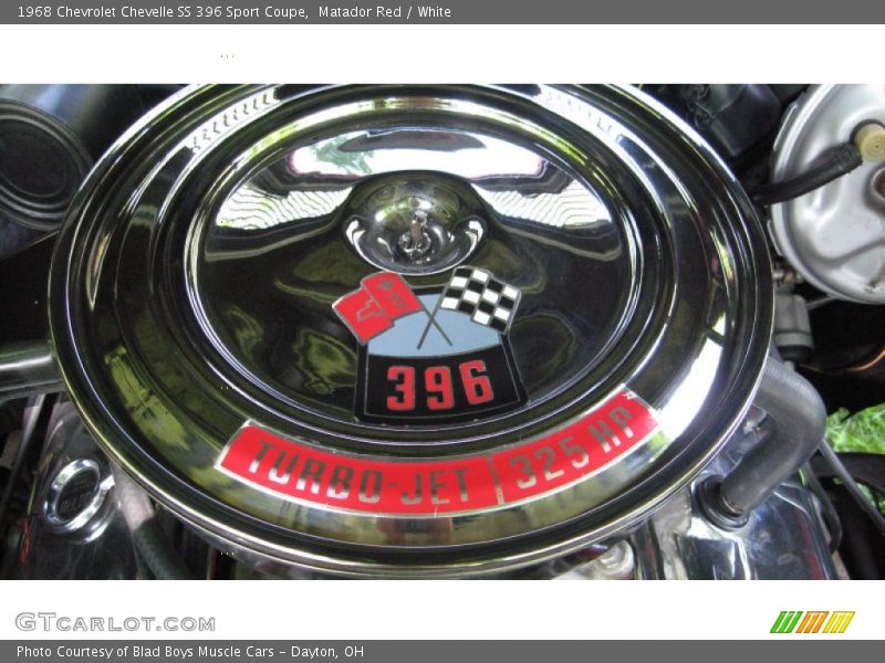  1968 Chevelle SS 396 Sport Coupe Engine - 396 cid OHV 16-Valve V8