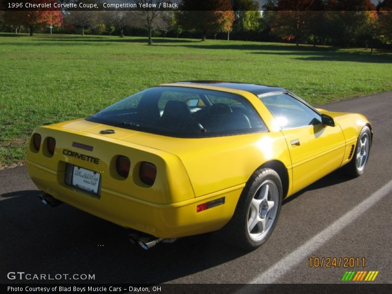 Competition Yellow / Black 1996 Chevrolet Corvette Coupe