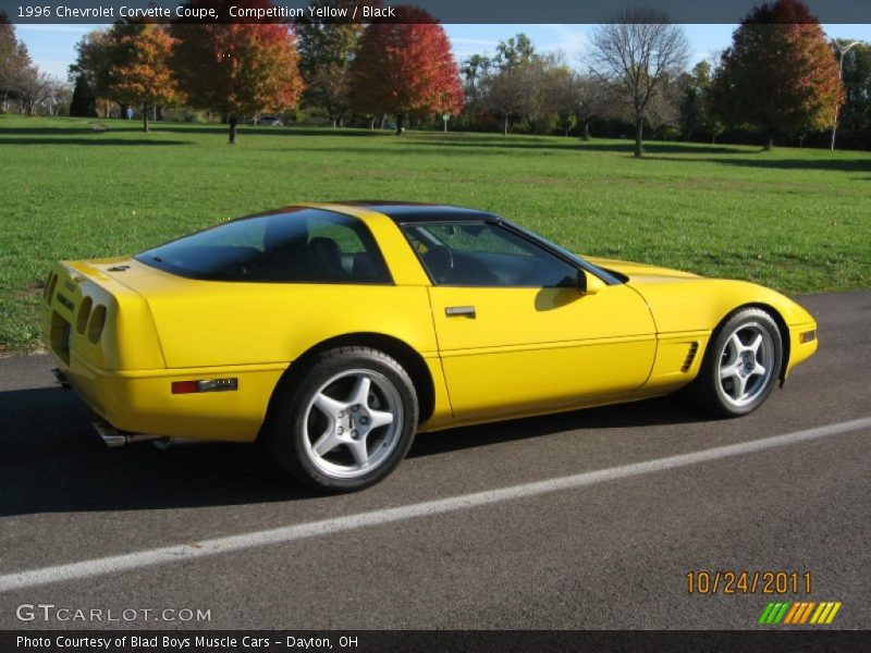  1996 Corvette Coupe Competition Yellow