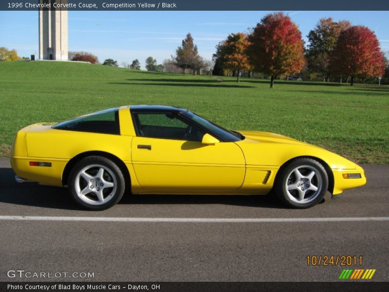  1996 Corvette Coupe Competition Yellow