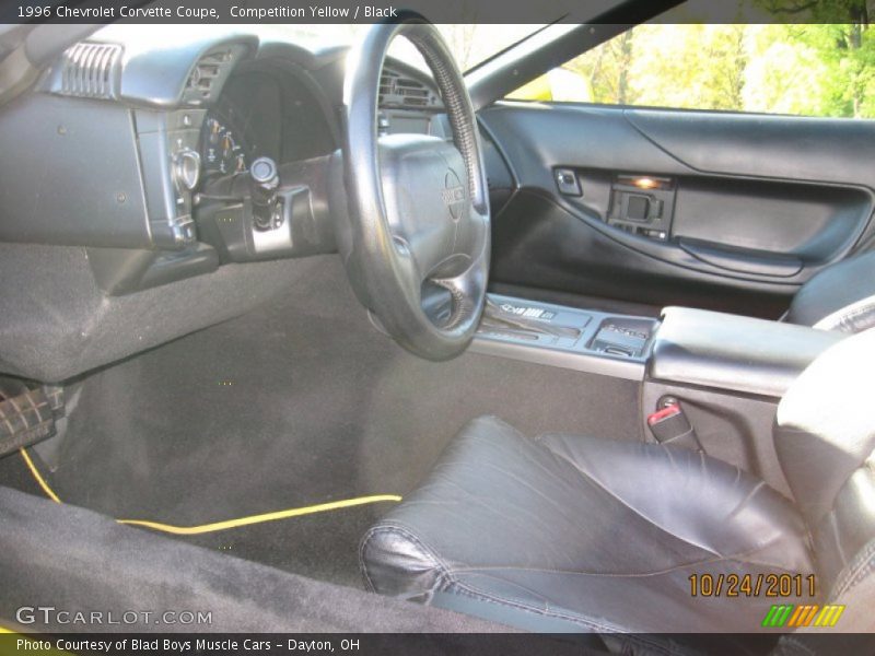  1996 Corvette Coupe Black Interior