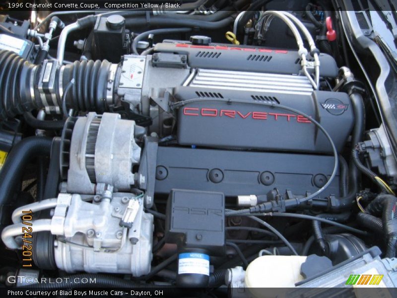  1996 Corvette Coupe Engine - 5.7 Liter OHV 16-Valve LT1 V8