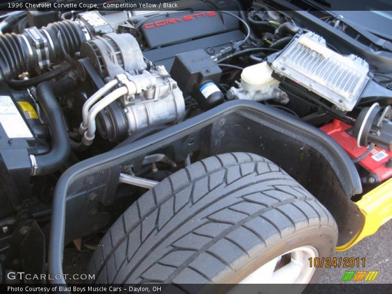  1996 Corvette Coupe Engine - 5.7 Liter OHV 16-Valve LT1 V8