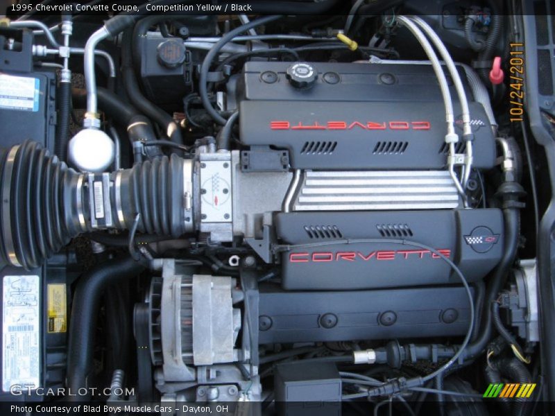 1996 Corvette Coupe Engine - 5.7 Liter OHV 16-Valve LT1 V8