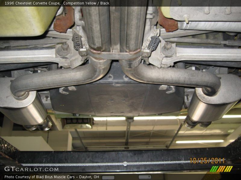 Undercarriage of 1996 Corvette Coupe
