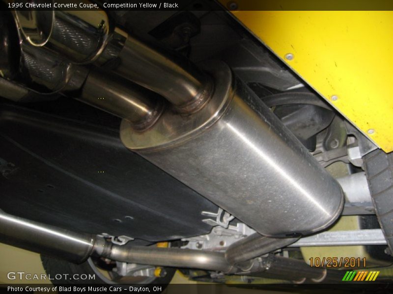 Undercarriage of 1996 Corvette Coupe
