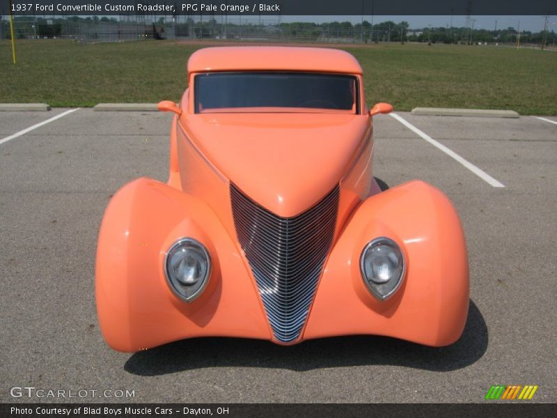 PPG Pale Orange / Black 1937 Ford Convertible Custom Roadster