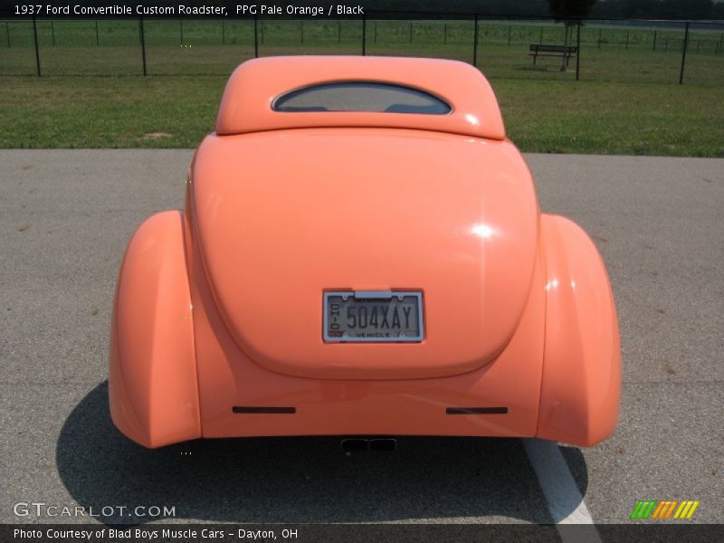 PPG Pale Orange / Black 1937 Ford Convertible Custom Roadster