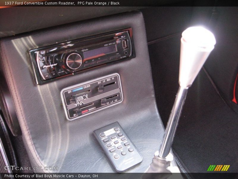 PPG Pale Orange / Black 1937 Ford Convertible Custom Roadster