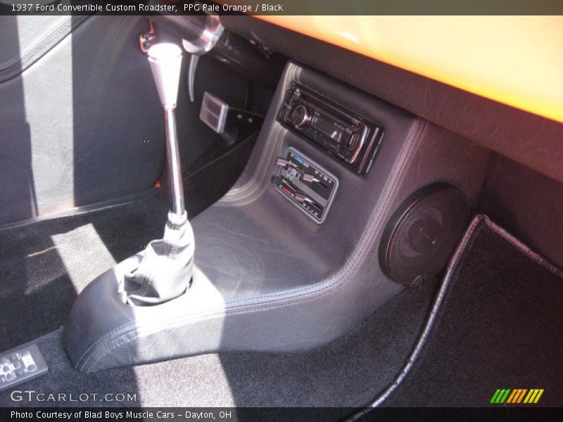 PPG Pale Orange / Black 1937 Ford Convertible Custom Roadster