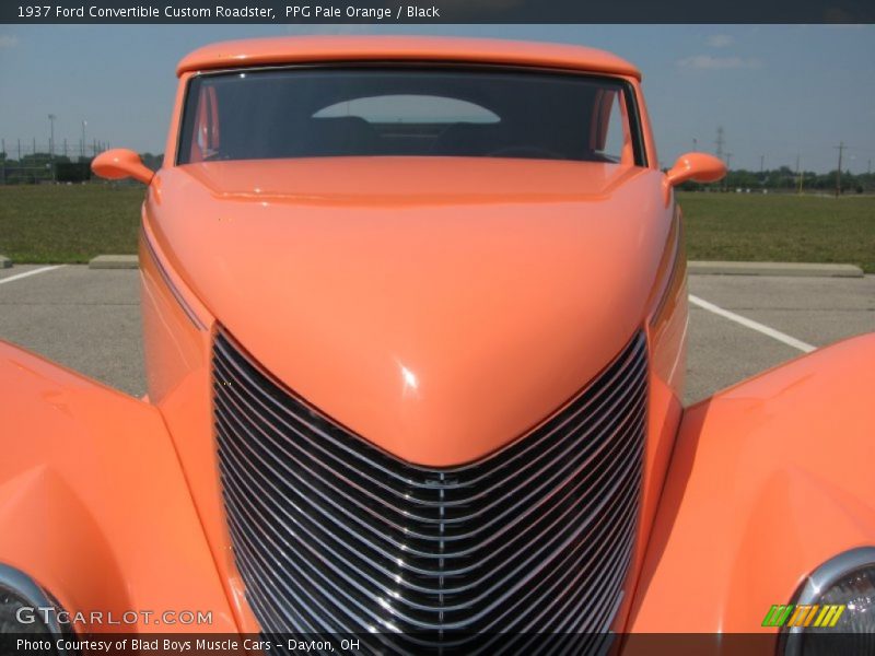 PPG Pale Orange / Black 1937 Ford Convertible Custom Roadster
