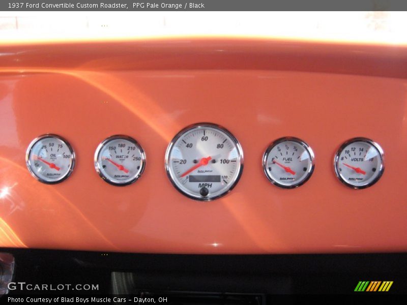  1937 Convertible Custom Roadster Custom Roadster Gauges