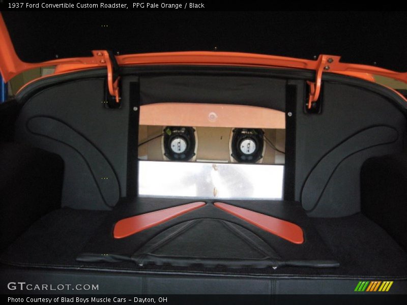 PPG Pale Orange / Black 1937 Ford Convertible Custom Roadster