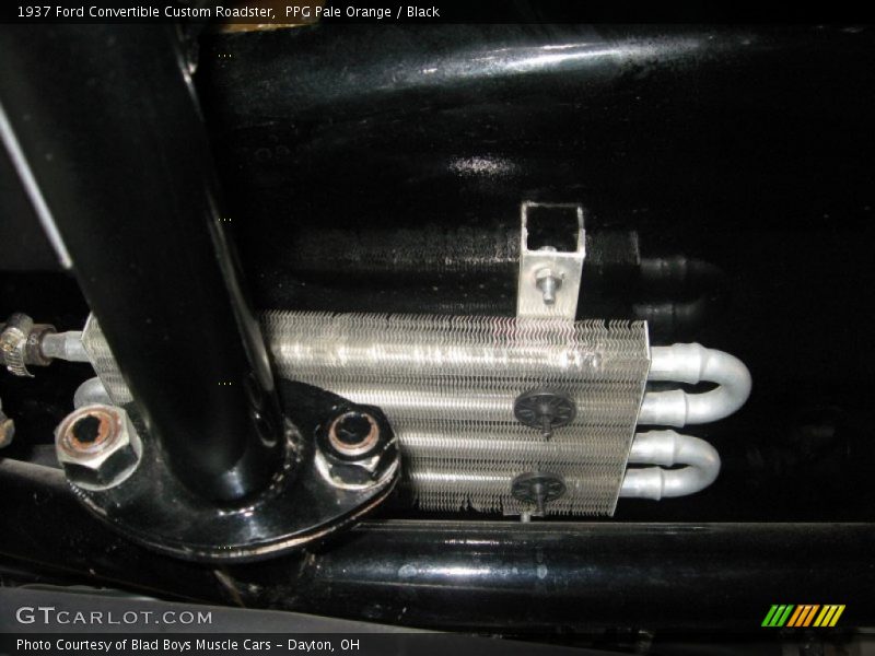 PPG Pale Orange / Black 1937 Ford Convertible Custom Roadster