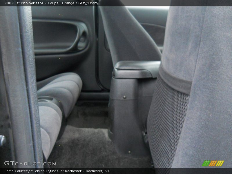 Orange / Gray/Ebony 2002 Saturn S Series SC2 Coupe